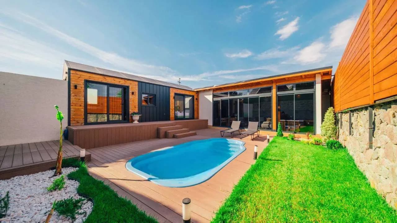 Sapanca Yanık'ta Huzurlu Doğada, Özel Havuzlu, Kiralık Tiny House görsel 2