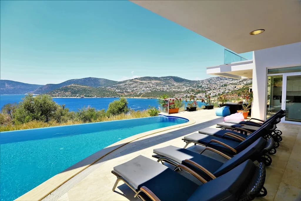 Kaş Kalkan'da Denize Yakın, Özel Havuzlu, Görkemli Villa görsel 2