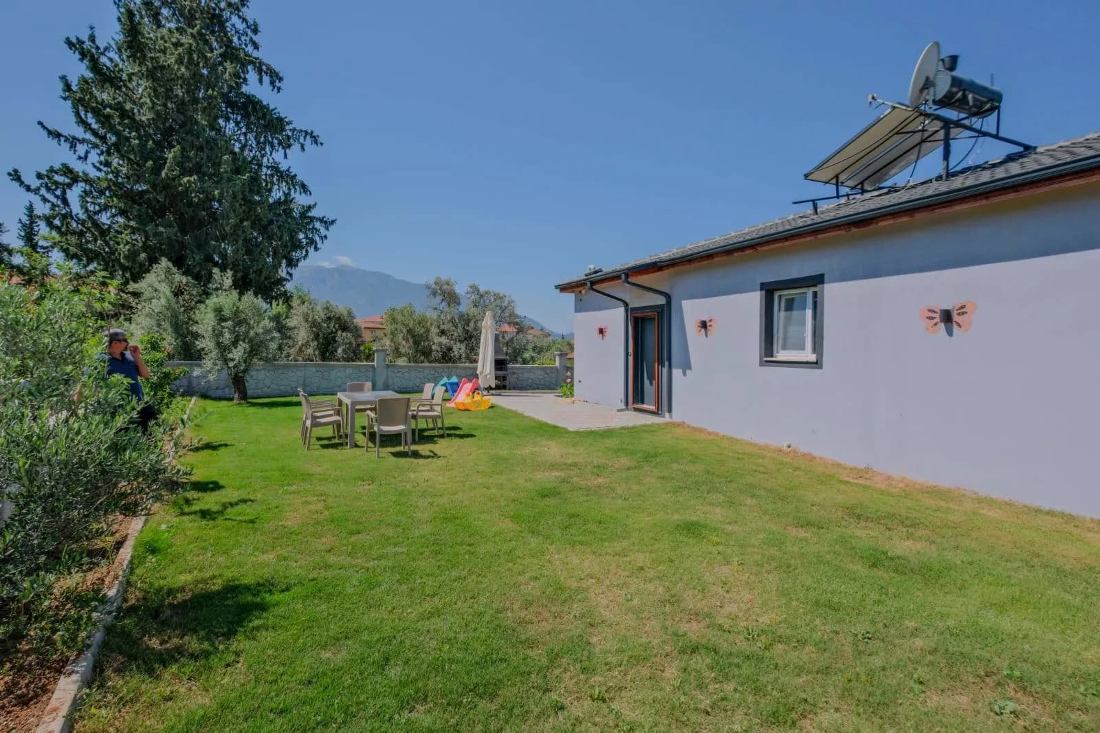 Fethiye Eldirek'te Geniş Bahçe İçerisinde, Özel Havuzlu, 3+1 Villa görsel 2