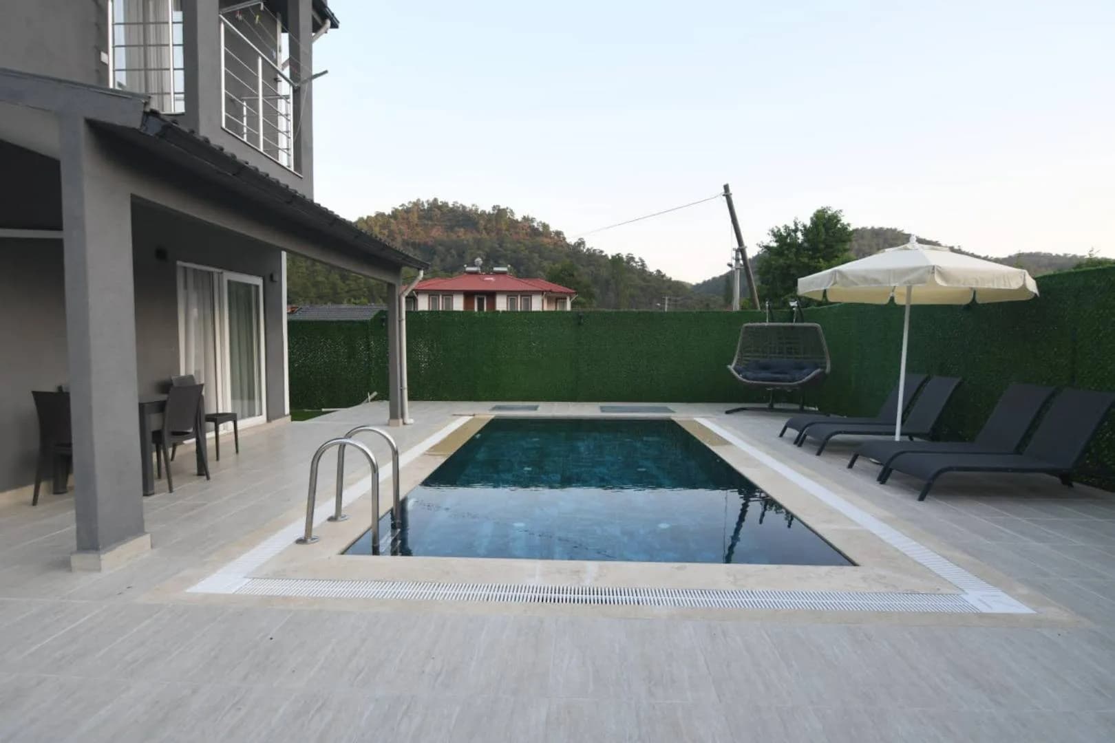 Fethiye İnlice'de Enfes Doğada, Özel Havuzlu, Konforlu Villa görsel 3
