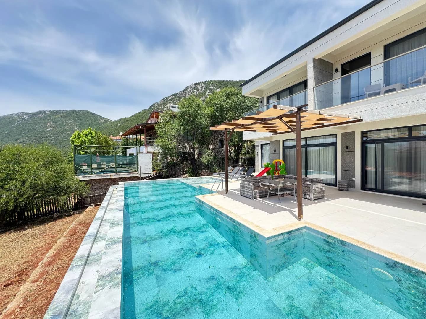 Kaş Çukurbağ'da Harika Doğada, Özel Havuzlu Kiralık Villa görsel 2