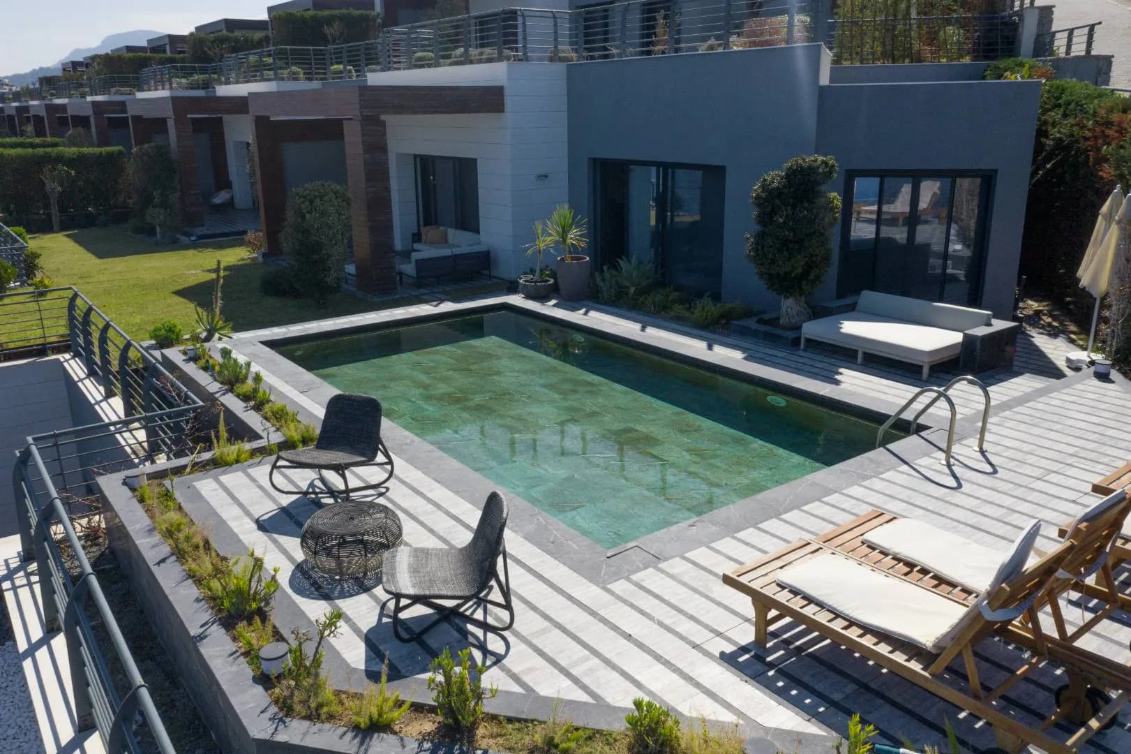 Bodrum Yalıkavak'ta Denize Sıfır, Özel Havuzlu, 9 Kişilik Villa görsel 3