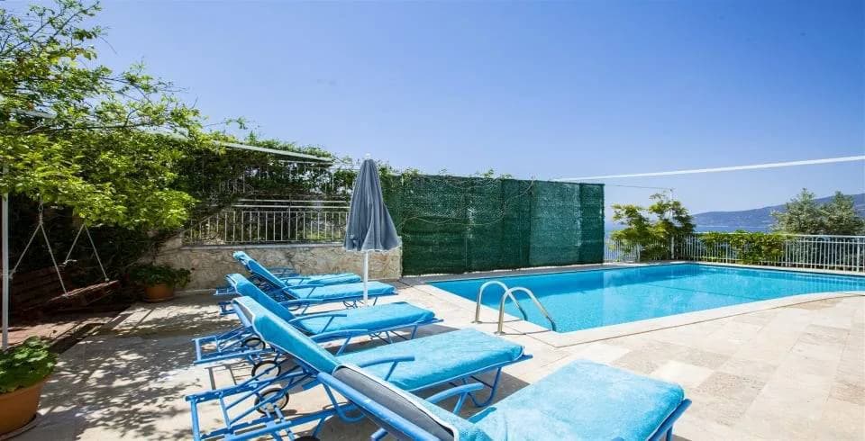 Kaş Kalkan'da Geniş Ailelere Uygun, Özel Havuzlu, 8 Kişilik Villa görsel 2