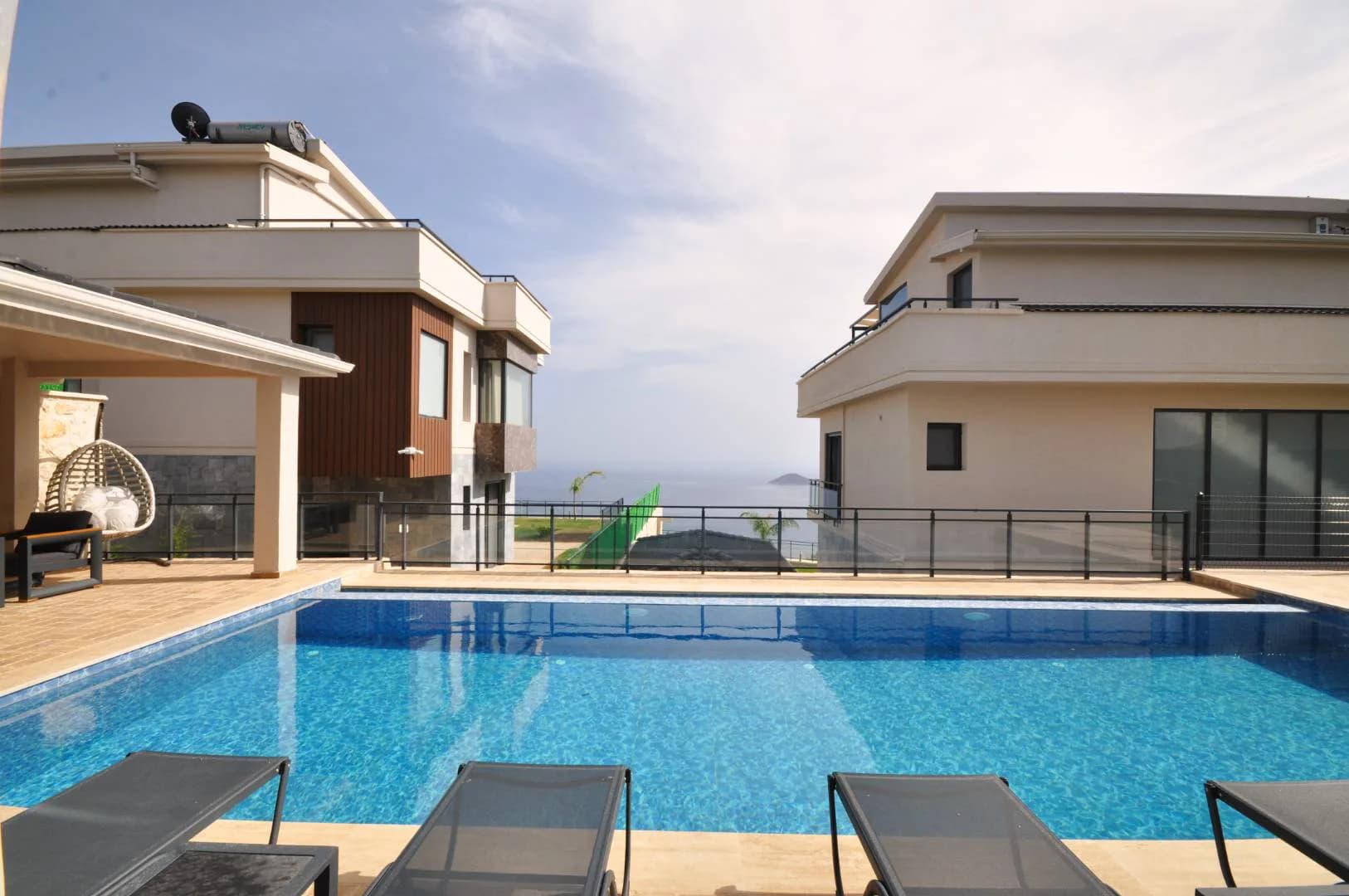 Kaş Kalkan'da Etkileyici Deniz Manzaralı, Özel Havuzlu, Kiralık Villa görsel 2