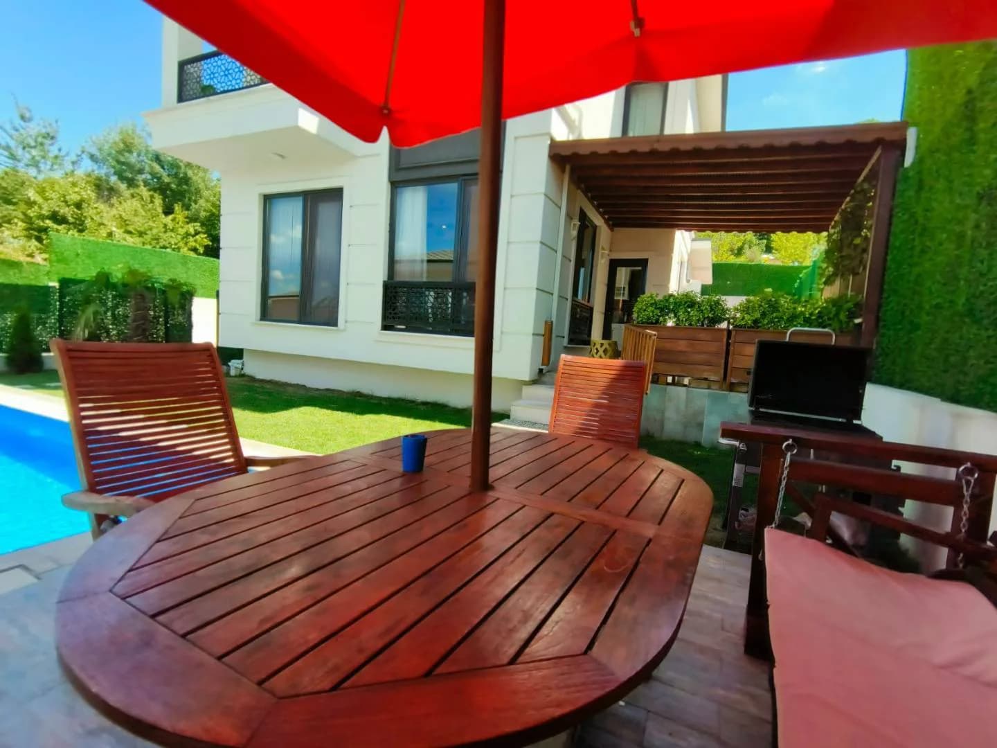 Sapanca'da Muhteşem Doğa İçerisinde, Özel Havuzlu, Kiralık Villa görsel 3