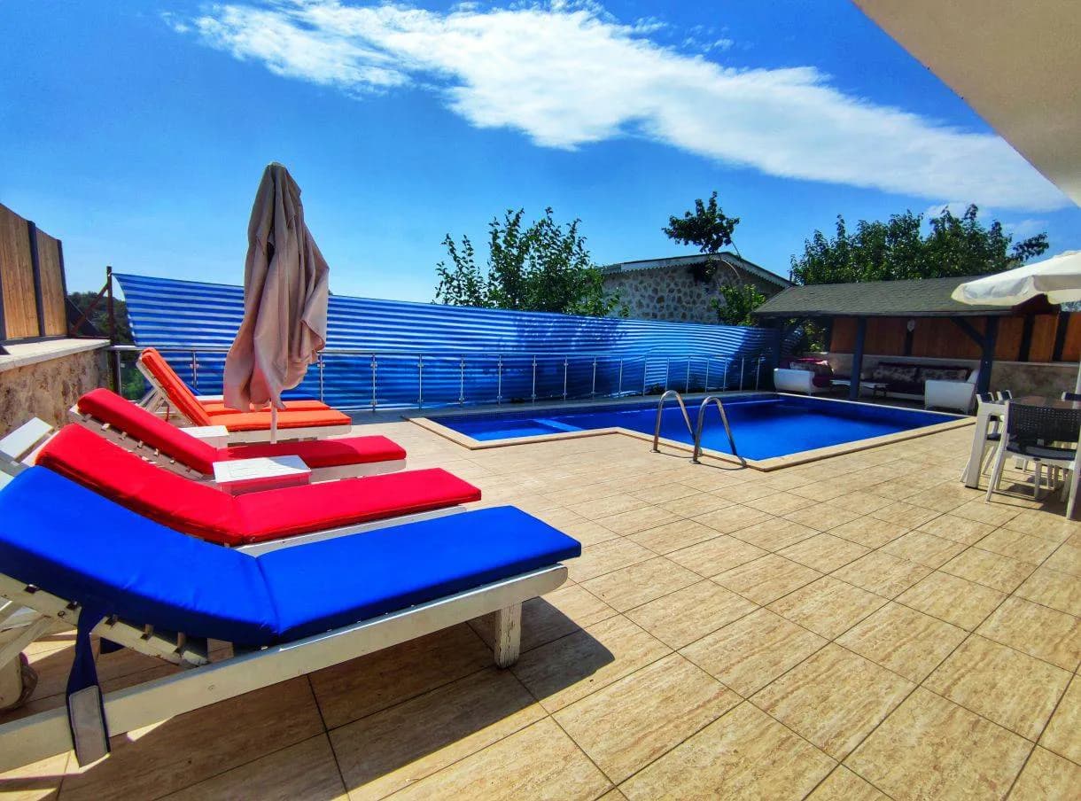Kaş Üzümlü'de Geniş Ailelere Uygun, Özel Havuzlu, 6 Kişilik Villa görsel 2