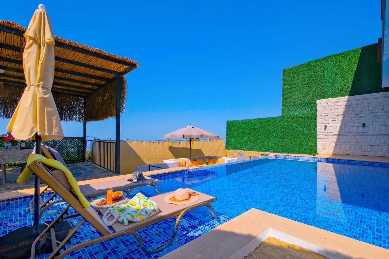 Fethiye Karaağaç'ta Eşsiz Doğa İçinde, Özel Havuzlu, Konforlu Villa görsel 3