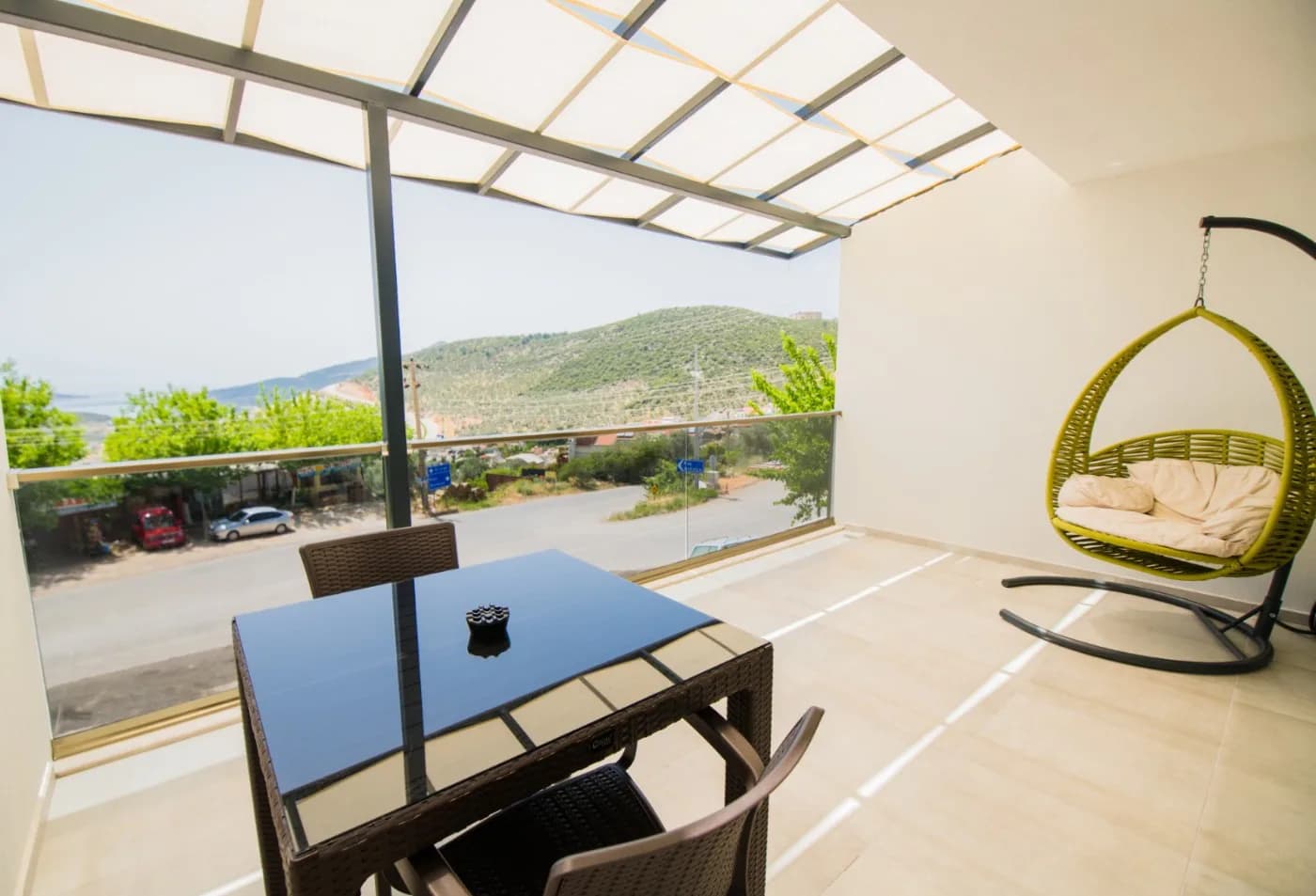 Kaş Kördere'de Merkezi Konumda, Deniz Manzaralı, Balayı Evi görsel 3