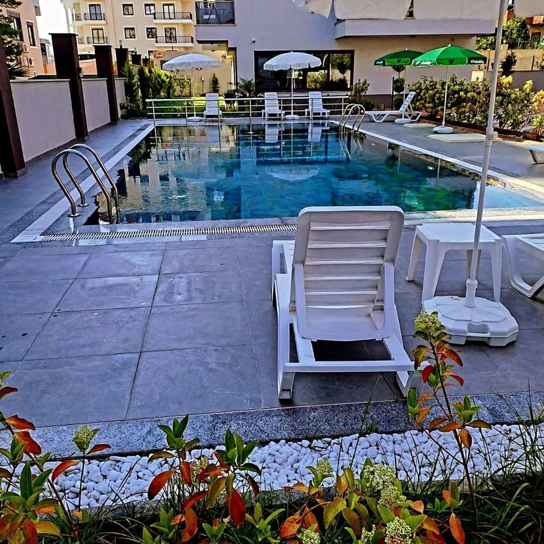 Alanya Kestel'de Denize Yakın Konumda, Ortak Havuzlu, Kiralık Daire görsel 2