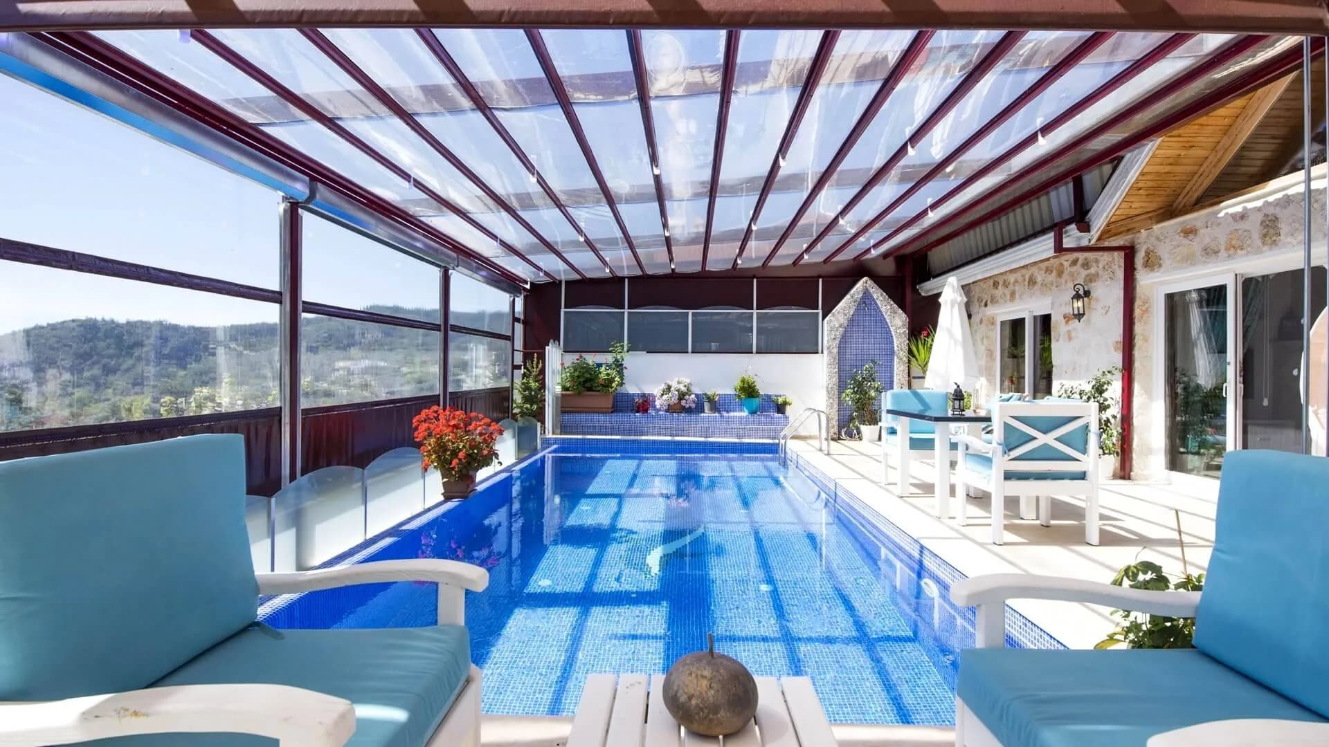 Kaş İslamlar'da Doğa İçerisinde, Özel Havuzlu, Muhafazakar Villa görsel 3