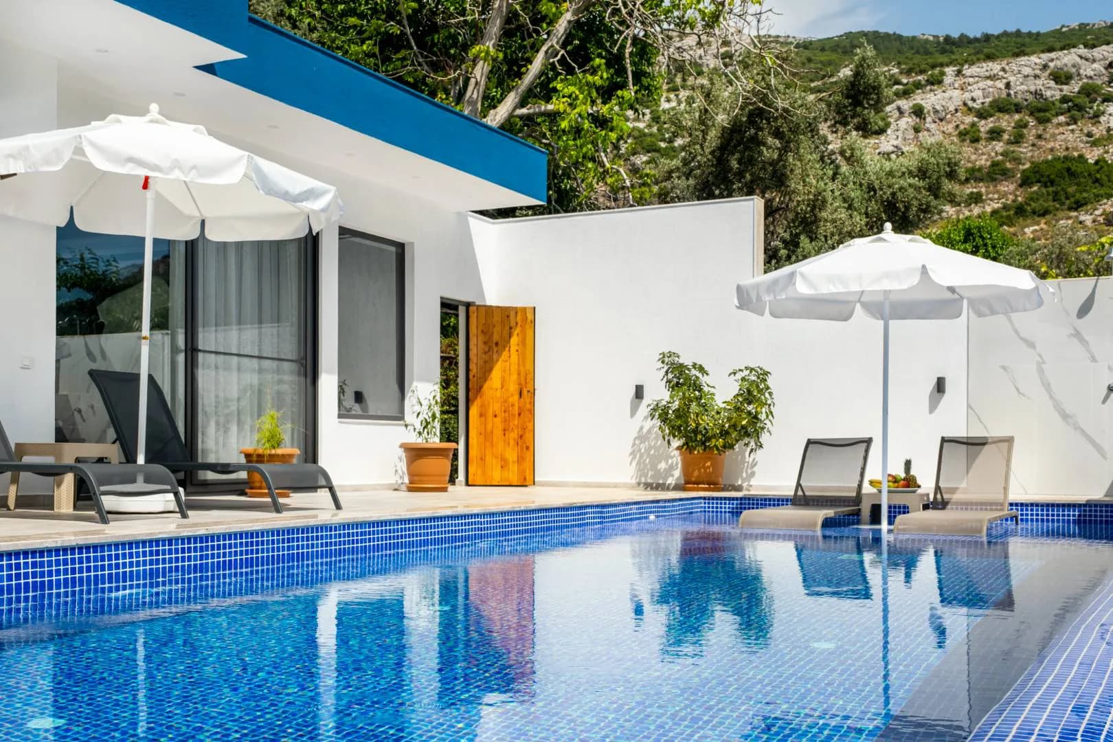 Kaş İslamlar'da Küçük Ailelere Uygun, Özel Havuzlu, 2+1 Villa görsel 2