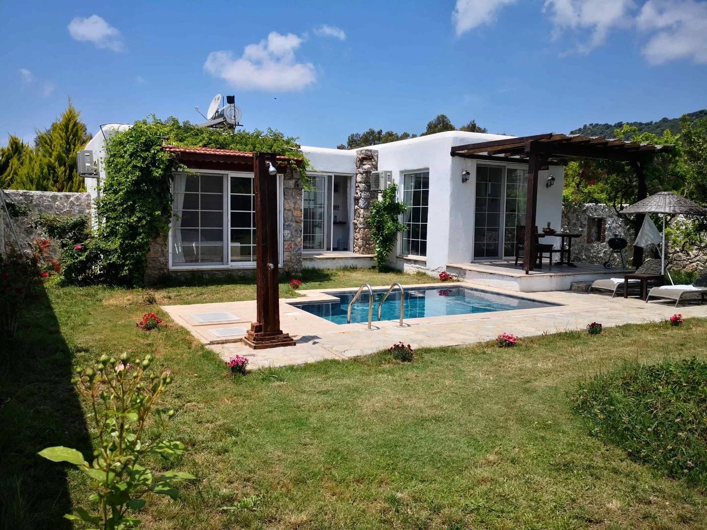 Fethiye Kayaköy'de Yeşillikler İçerisinde, Özel Havuzlu, Tatil Villası görsel 2