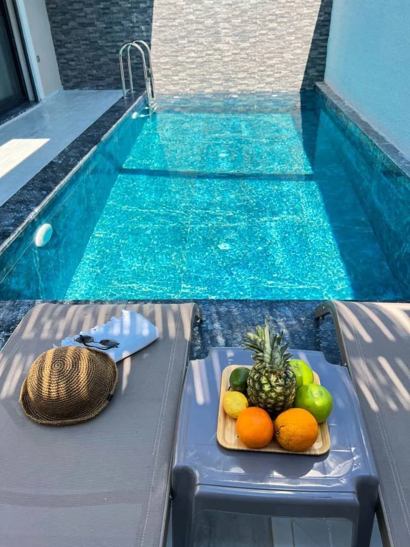 Fethiye Karagedik'te Bohem Tasarımlı, Özel Havuzlu, Olanaklı Villa görsel 2