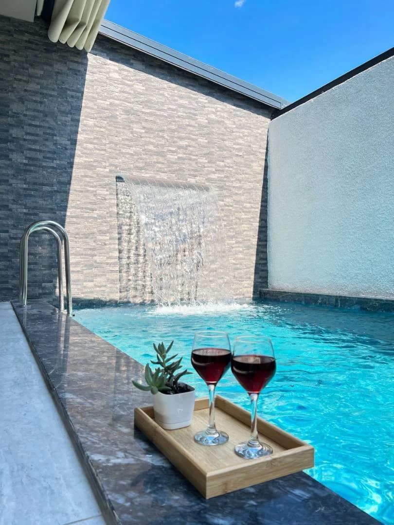 Fethiye Karagedik'te Bohem Tasarımlı, Özel Havuzlu, Olanaklı Villa görsel 3