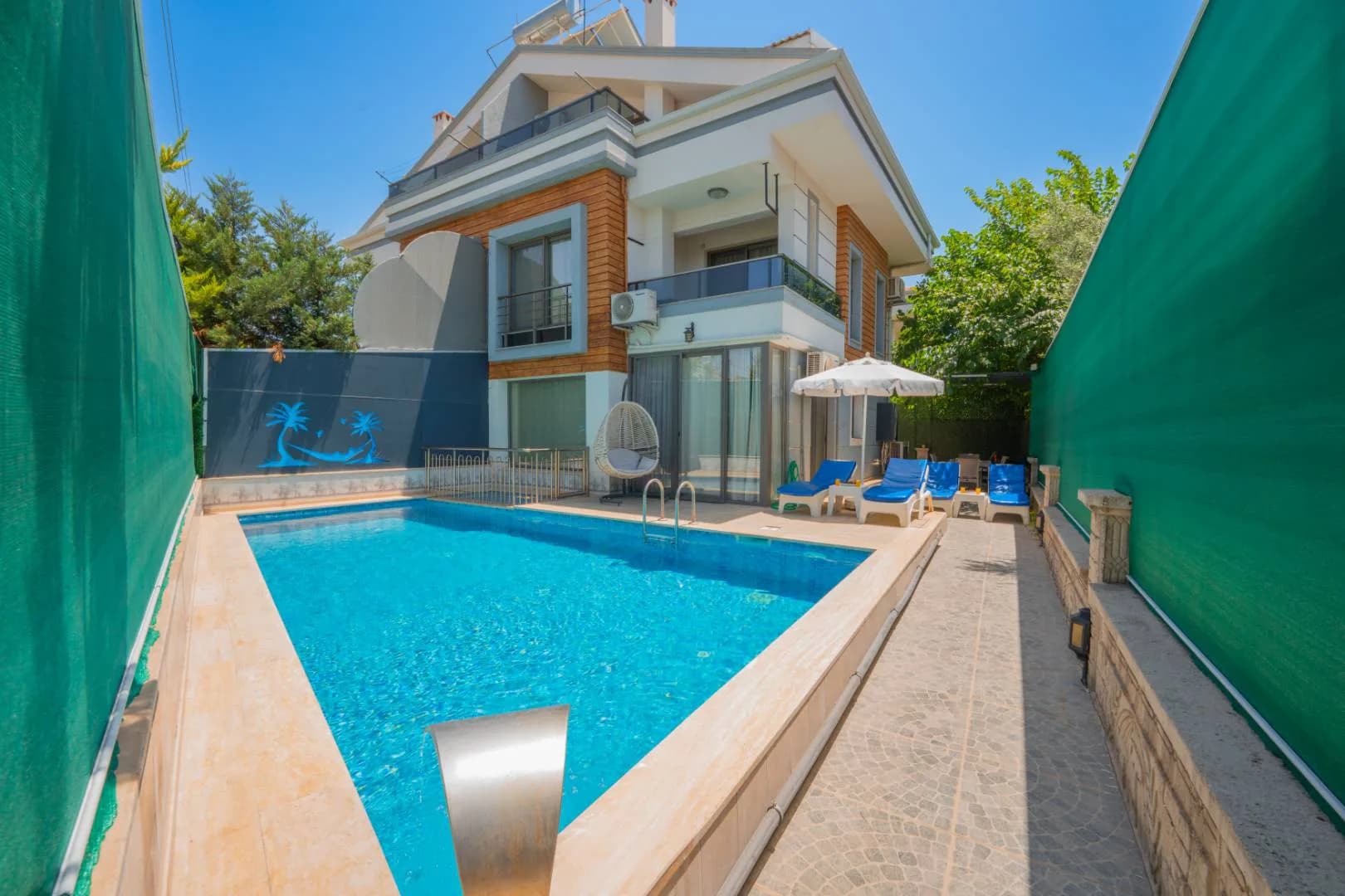Muğla Fethiye'de Denize ve Merkeze Yakın, Özel Havuzlu, Jakuzili Villa görsel 2