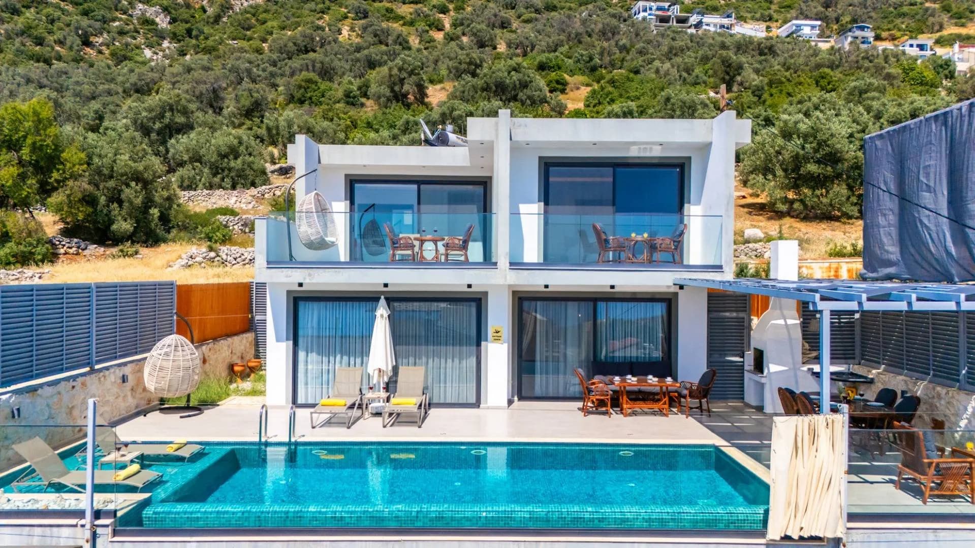 Kaş Kördere'de Merkeze Yakın, Özel Havuzlu, 2+1 Villa görsel 3