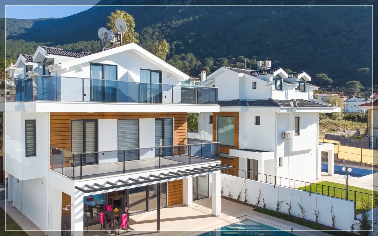 Fethiye Ölüdeniz'de Huzurlu Konumda, Özel Havuzlu, Lüks Villa görsel 3