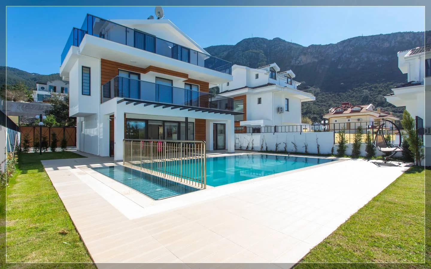 Fethiye Ölüdeniz'de Huzurlu Konumda, Özel Havuzlu, Lüks Villa görsel 2