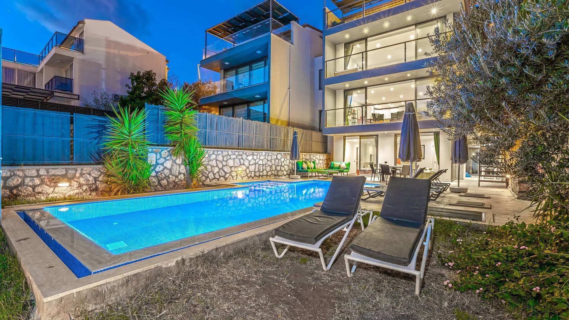 Kaş Kalkan'da Erişilebilir Konumda, Özel Havuzlu, Ferah Villa görsel 3