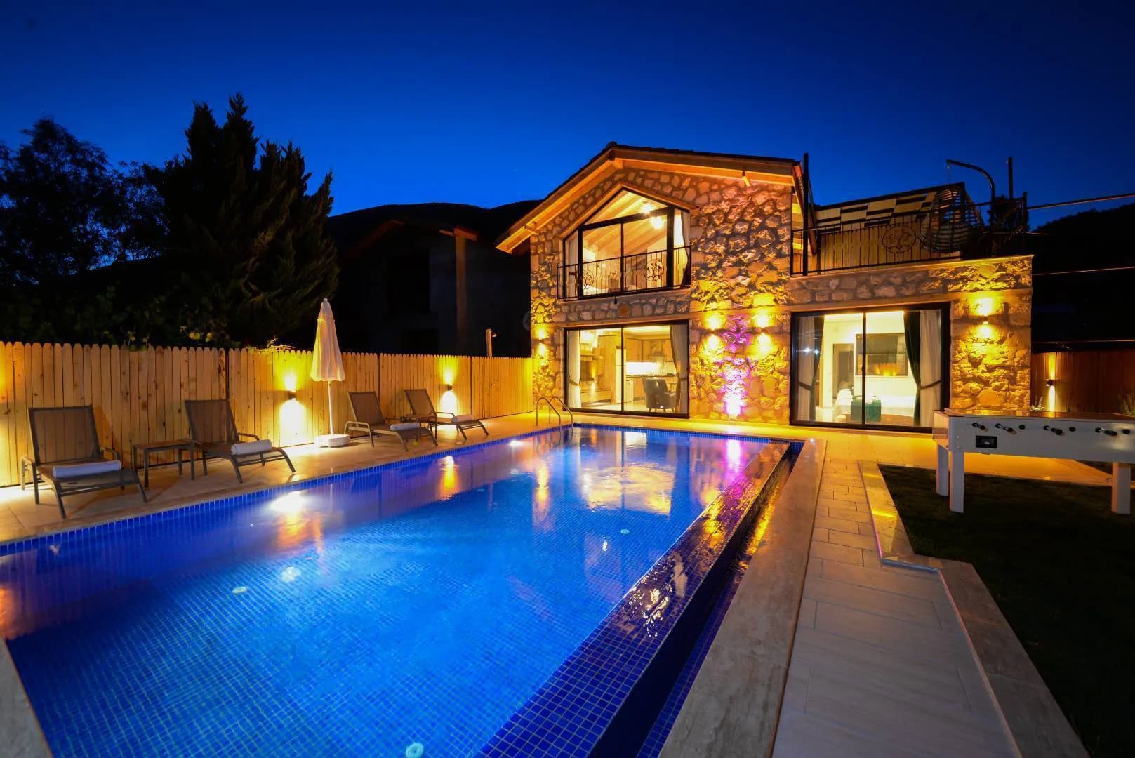 Kaş Hacıoğlan'da Muhteşem Doğada, Özel Havuzlu, Jakuzili Villa görsel 2