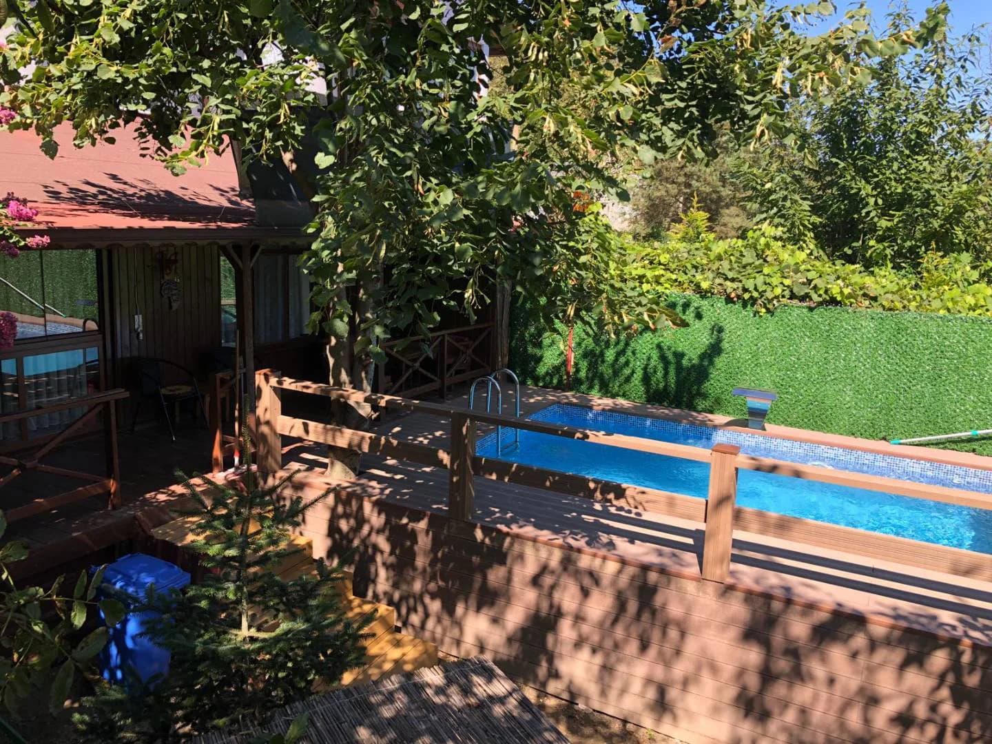 Sapanca Memnuniye'de Özel Havuzlu, 1+1, Ahşap Tiny House görsel 2
