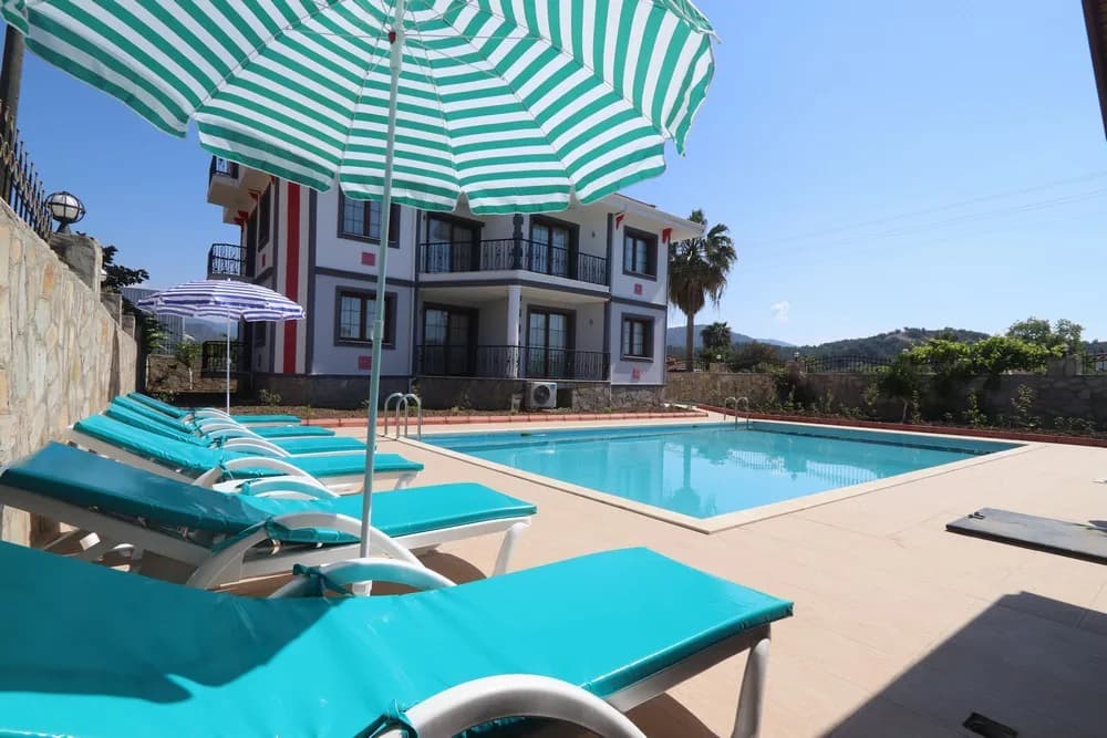 Fethiye Foça'da Geniş Ailelere Uygun, Özel Havuzlu, Müstakil Villa görsel 3