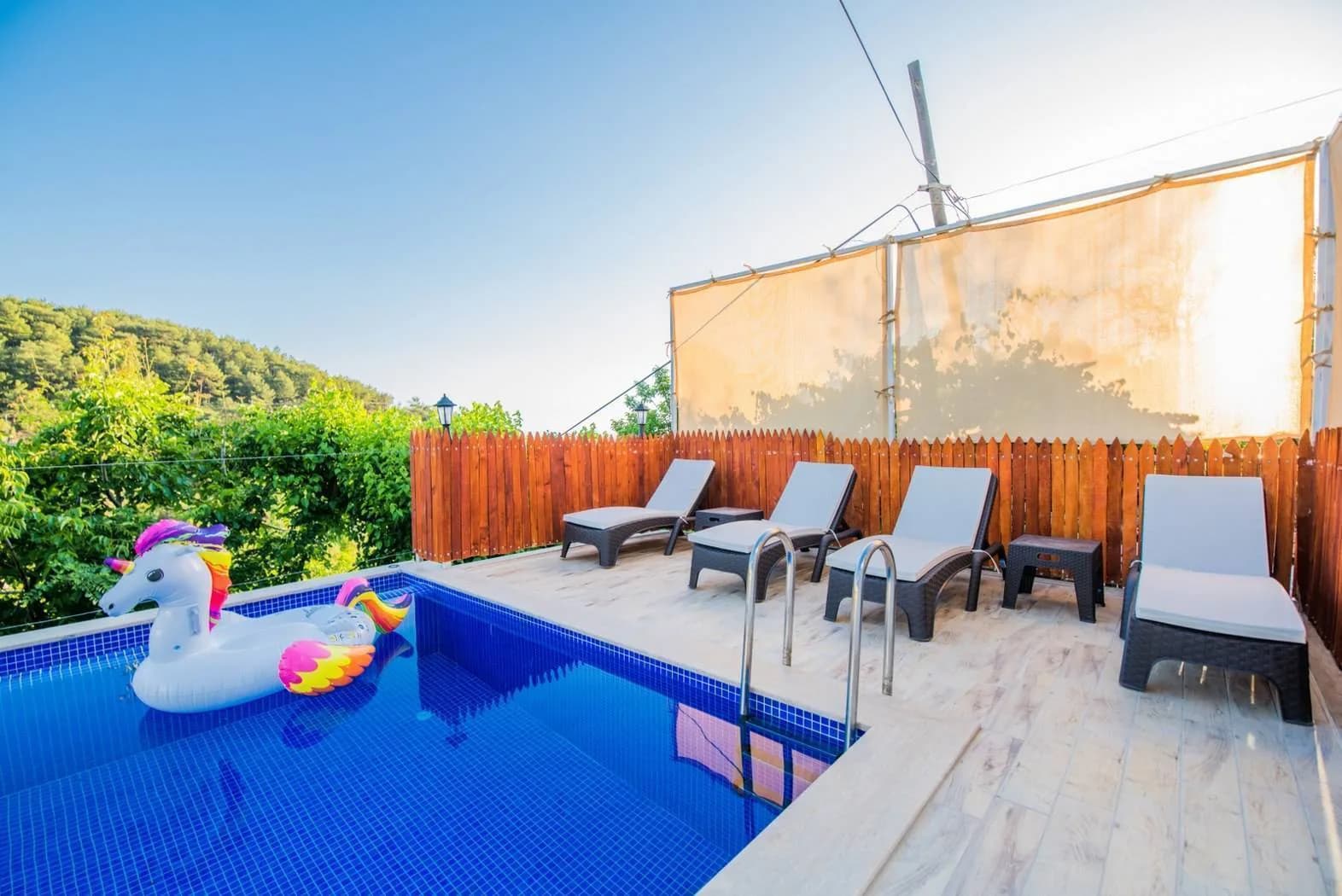 Kaş Üzümlü'de Geniş Ailelere Uygun, Özel Havuzlu, Tatil Villası görsel 3