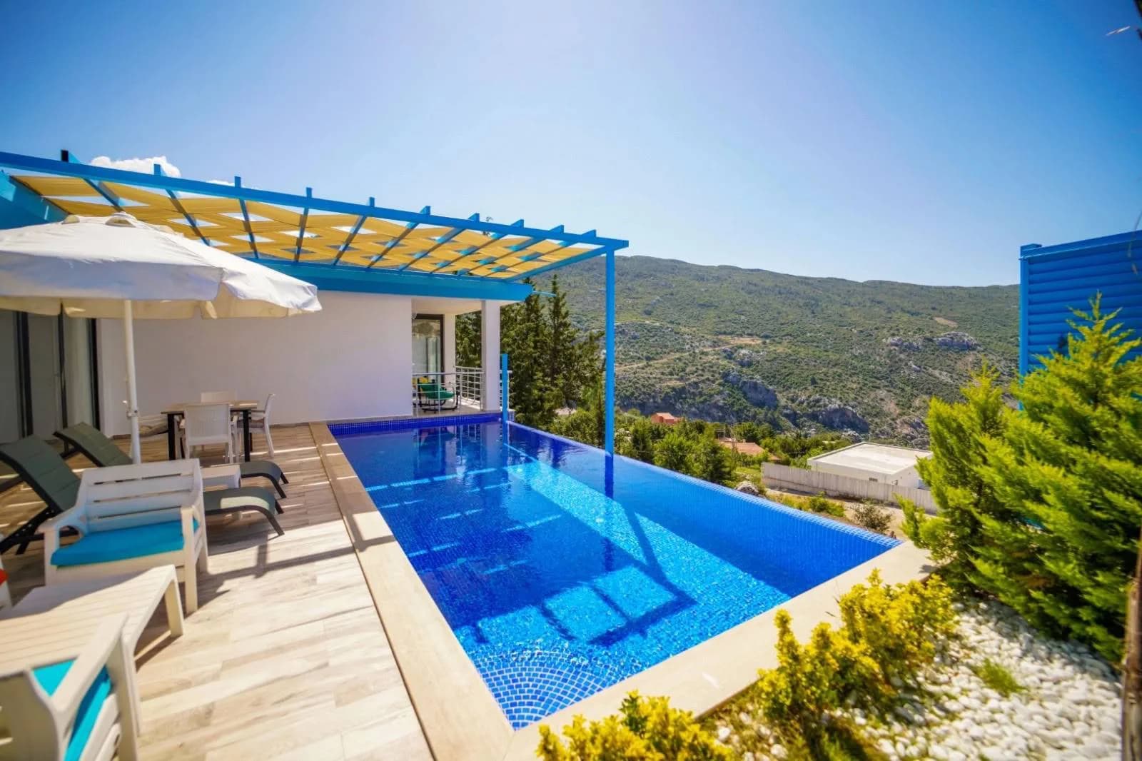 Kaş İslamlar'da Doğa İçerisinde, Özel Havuzlu, 1+1 Villa görsel 2