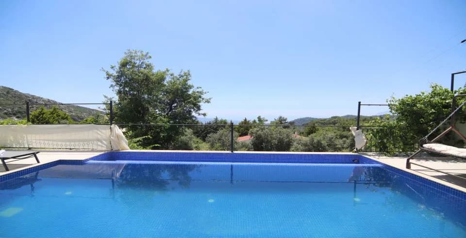Kaş İslamlar'da Orman Manzaralı, Özel Havuzlu, Nezih Villa görsel 3