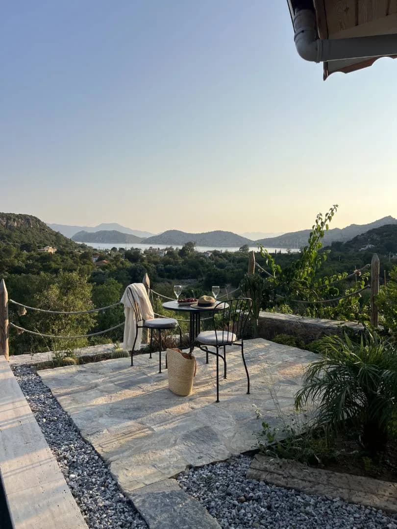 Marmaris Söğüt'te Doğa İçerisinde, Özel Havuzlu, Kiralık Villa görsel 3