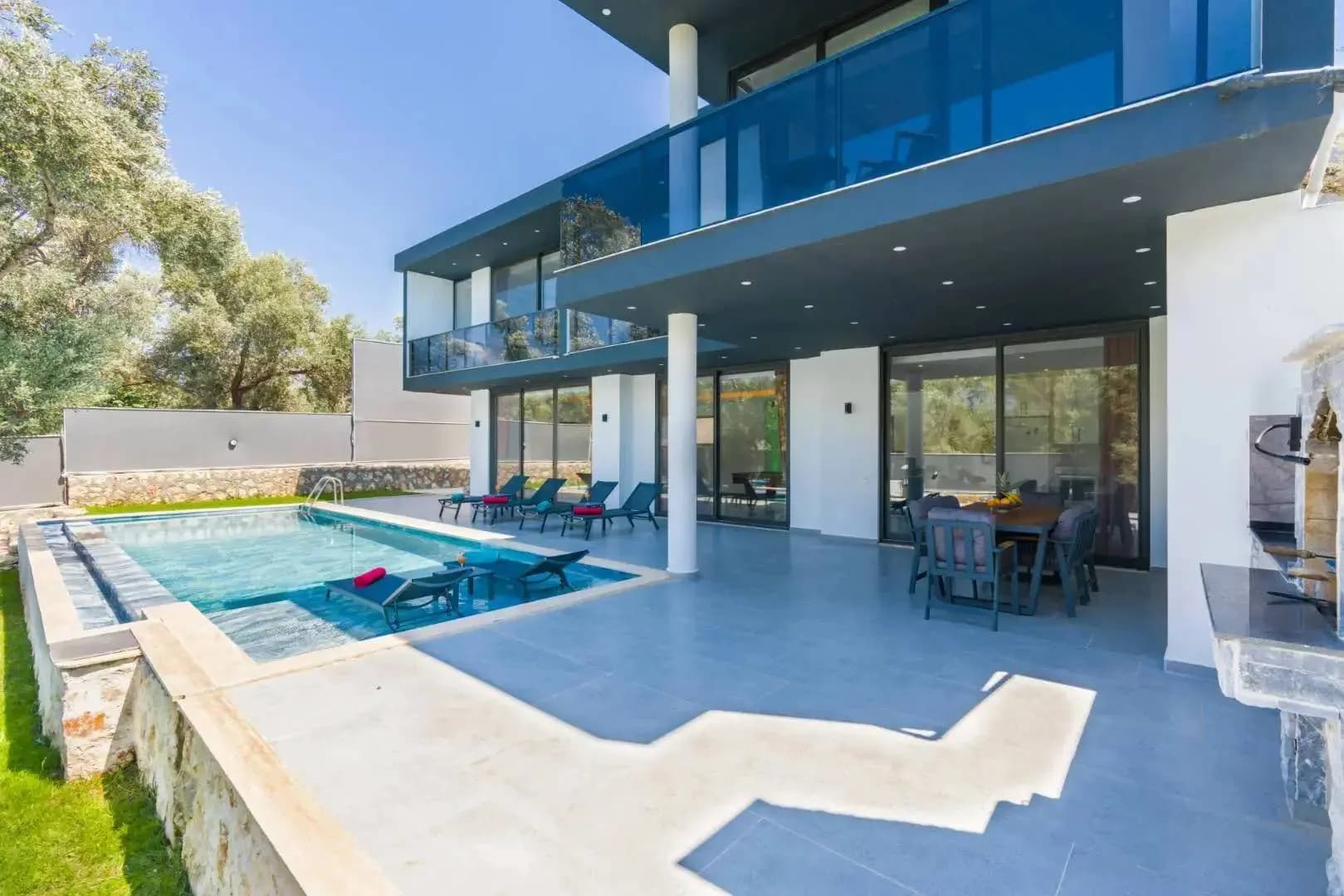 Kaş Gelemiş'te Geniş Ailelere Uygun, Özel Havuzlu, Lüks Villa görsel 3
