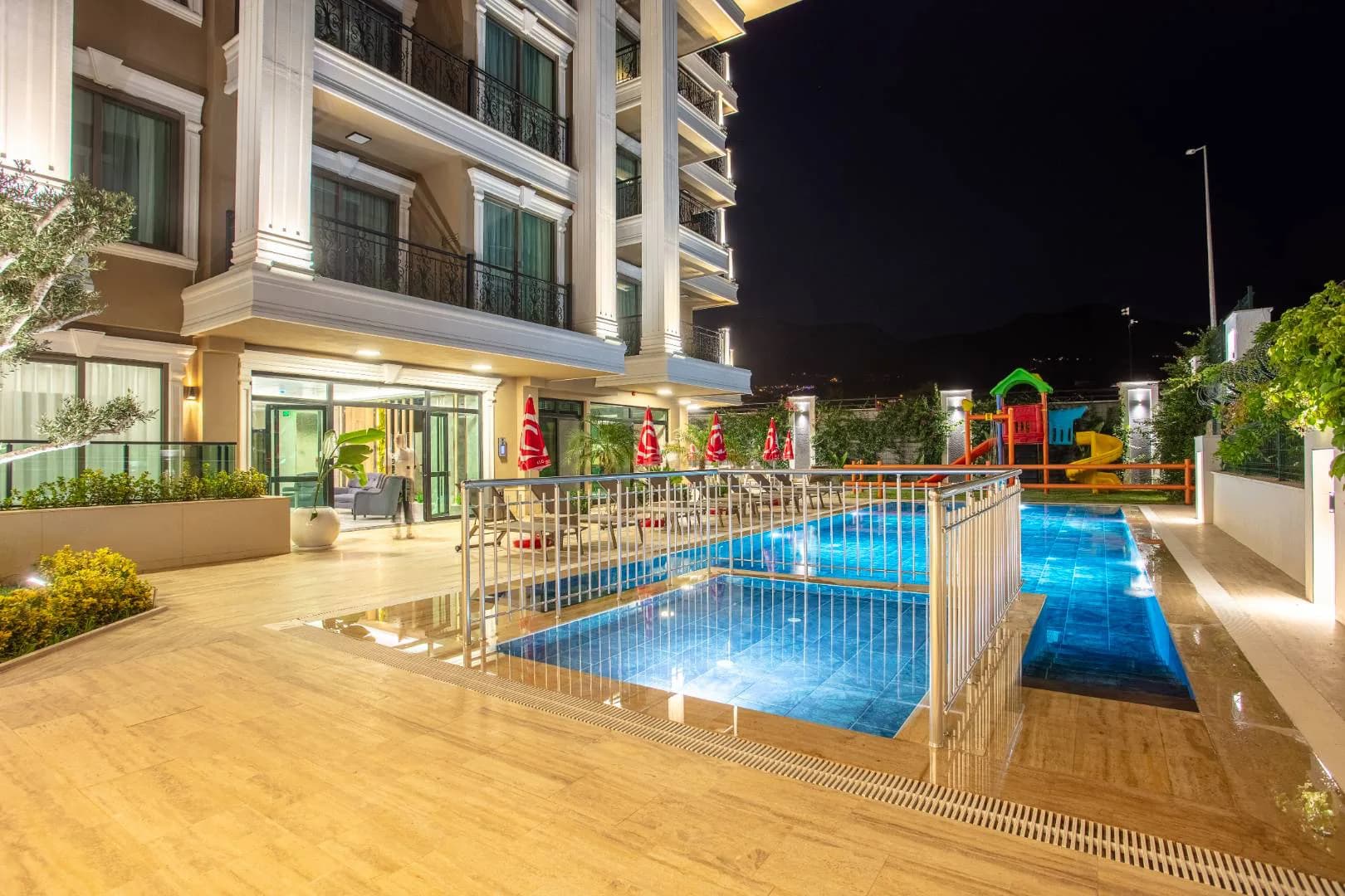 Alanya Oba'da Çekirdek Ailelere Uygun, Ortak Havuzlu, 2+1 Lüks Suite görsel 3