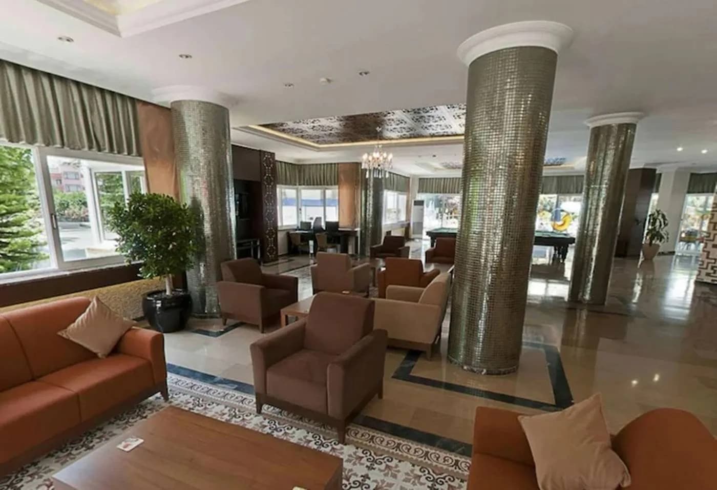 Antalya Alanya'da Tesis İçerisinde, Ortak Havuzlu, Ekonomik Suite görsel 2