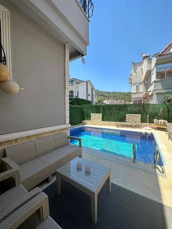 Marmaris Armutalan'da Geniş Ailelere Uygun, Özel Havuzlu, Ferah Villa görsel 2