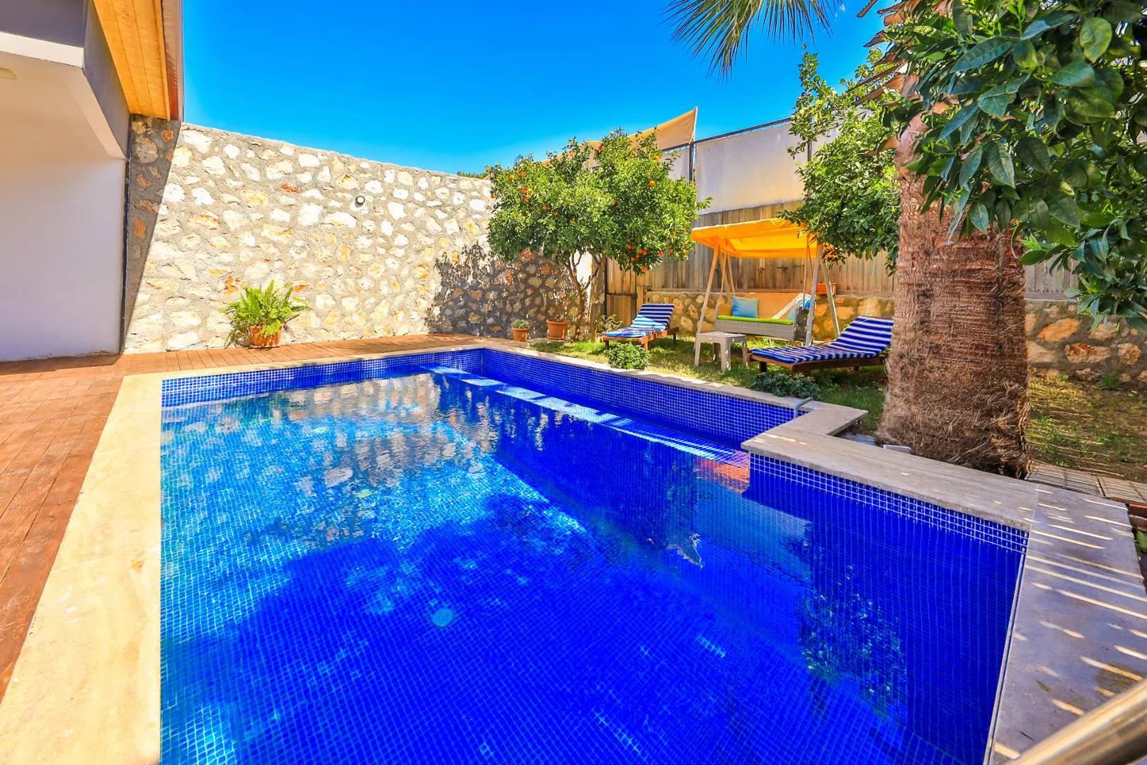Kaş Patara'da Benzersiz Doğada, Özel Havuzlu, 4 Kişilik, Lüks Villa görsel 3
