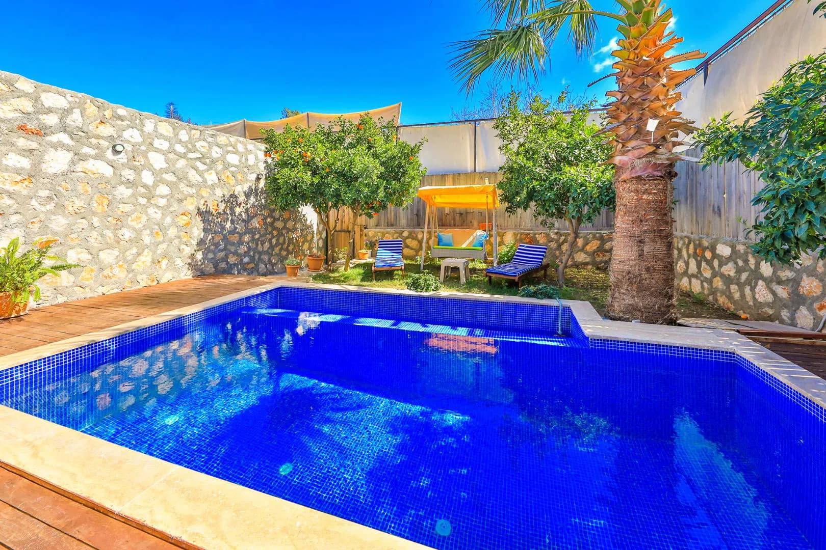 Kaş Patara'da Benzersiz Doğada, Özel Havuzlu, 4 Kişilik, Lüks Villa görsel 2