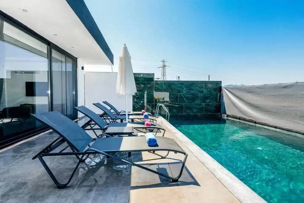 Kaş Gelemiş'te Eşsiz Doğada, Özel Havuzlu, Jakuzili, Yazlık Villa görsel 2