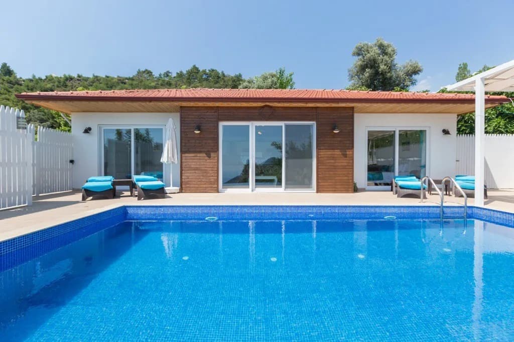 Kaş İslamlar'da Keyif Dolu Doğada, Özel Havuzlu, Kiralık Villa görsel 3