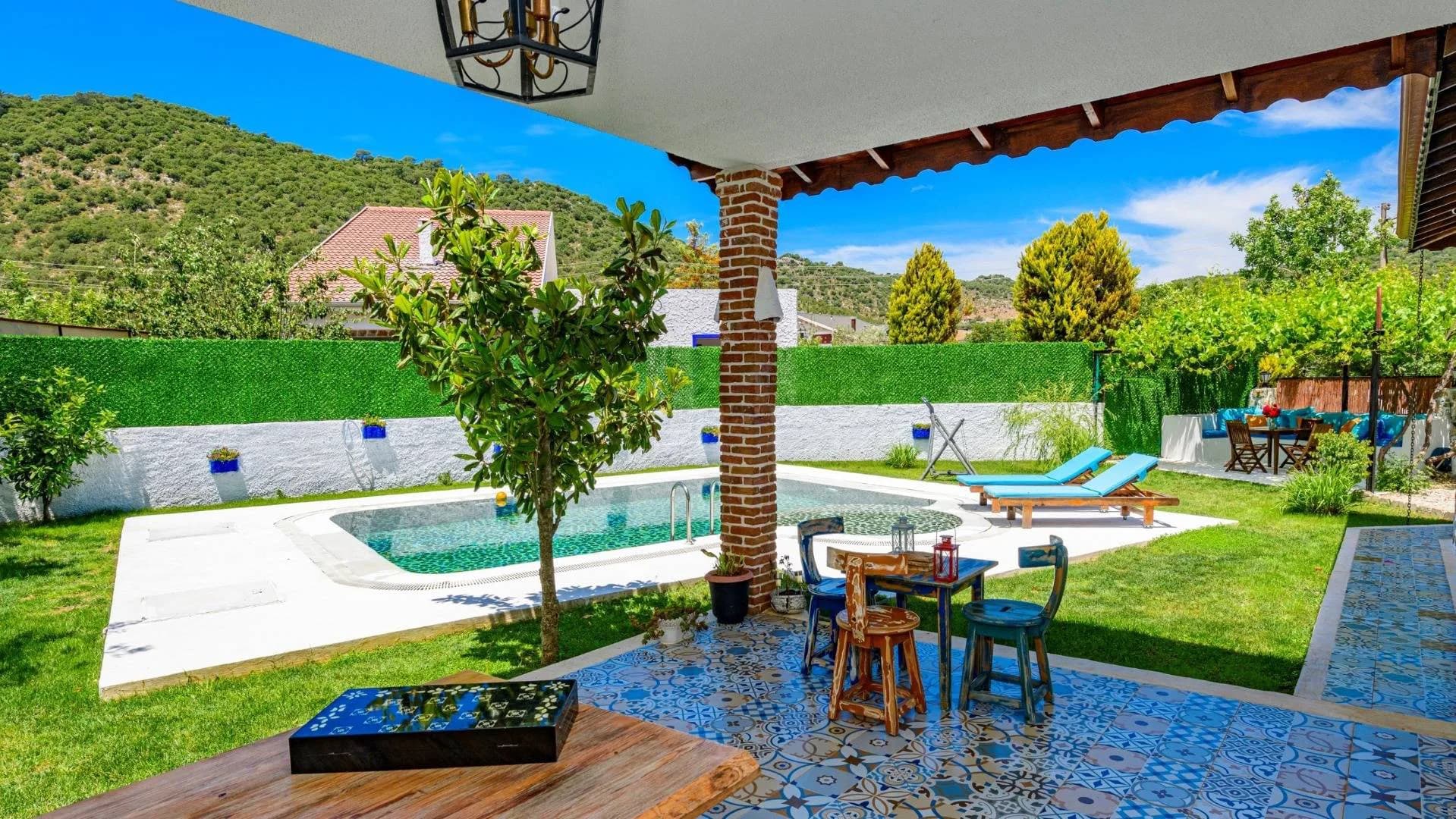 Fethiye Kayaköy'de Geniş Bahçeli, 3+1 Özel Havuzlu, Villa görsel 2