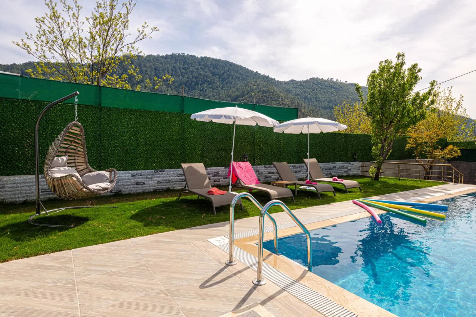 Fethiye Kayaköy'de Eşsiz Doğada, Özel Havuzlu, Kiralık Balayı Villası görsel 3