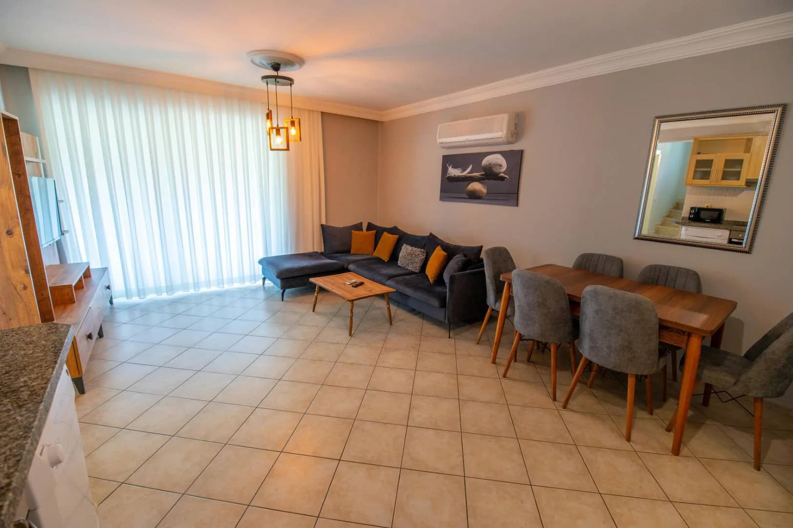 Muğla Fethiye'de Doğa İçerisinde, Ortak Havuzlu, Konforlu Daire görsel 3