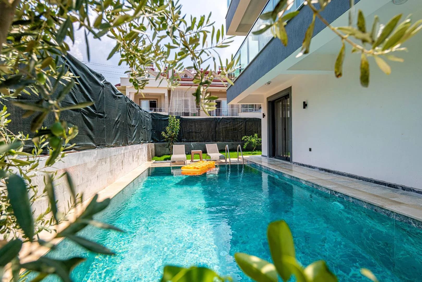 Fethiye'de Eşsiz Doğada, Özel Havuzlu, Bahçeli Villa görsel 3