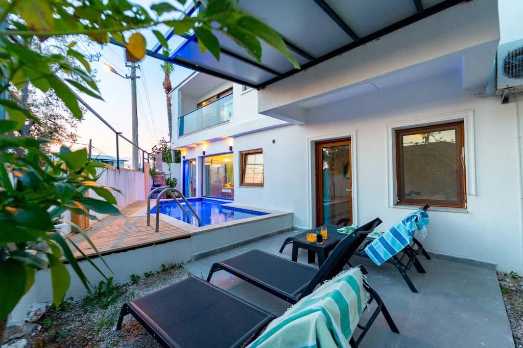 Kaş Gelemiş'te Enfes Doğada, Özel Havuzlu, Olanaklı Villa görsel 3