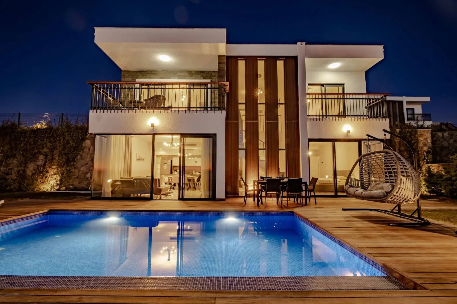 Muğla Bodrum'da Muhteşem Deniz Manzaralı, Özel Havuzlu, 3+1 Villa görsel 2