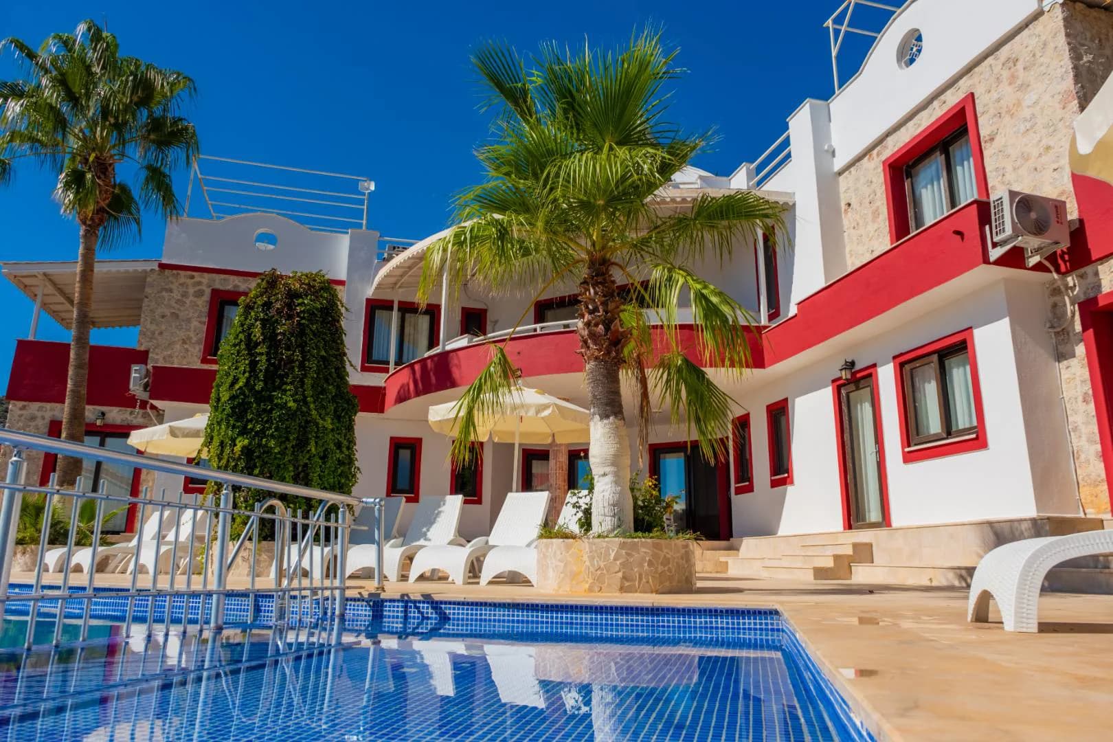 Kaş Kalkan'da Kalabalık Ailelere Uygun, Özel Havuzlu, Nezih Villa görsel 3