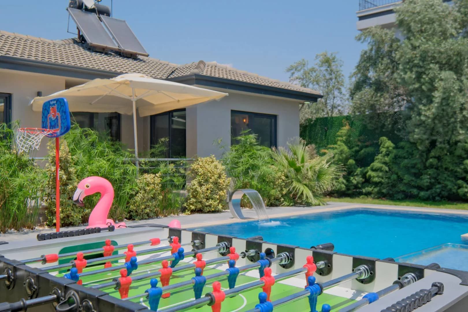 Fethiye'de Geniş Bahçeli, Özel Havuzlu, Sauna ve Jakuzili, Kiralık Villa görsel 3