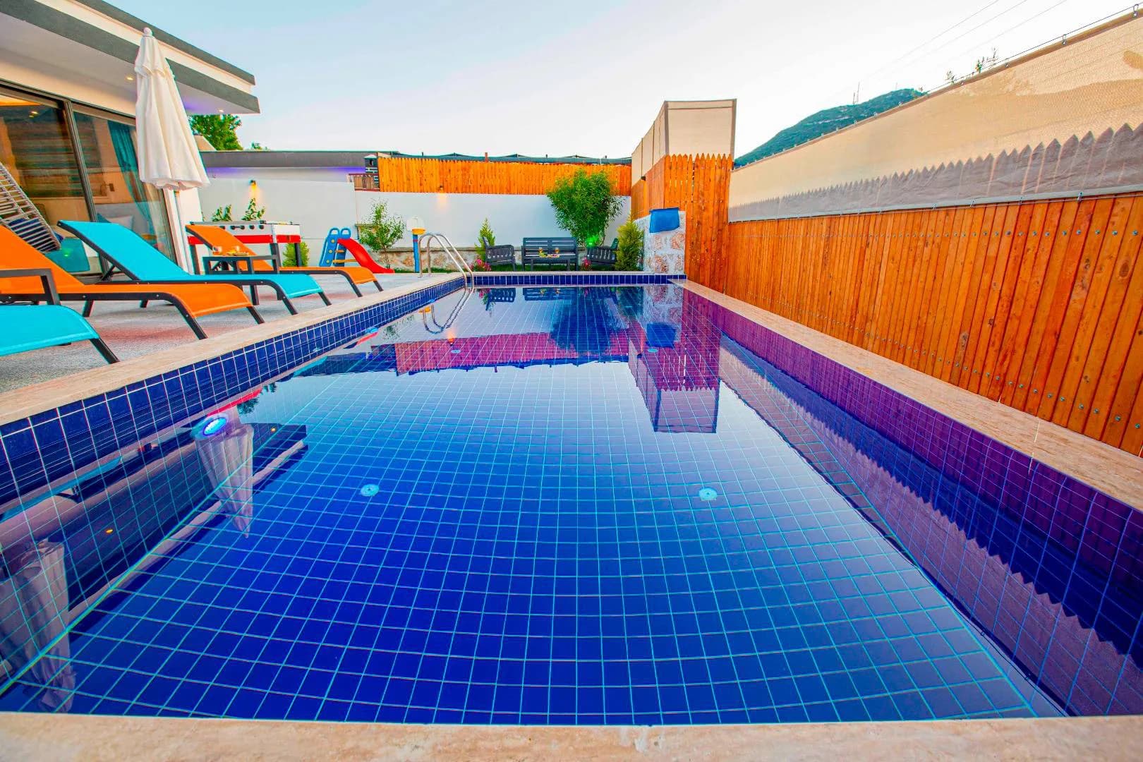 Kaş Sarıbelen'de Doğayla İç İçe, Özel Havuzlu, Tatil Villası görsel 3