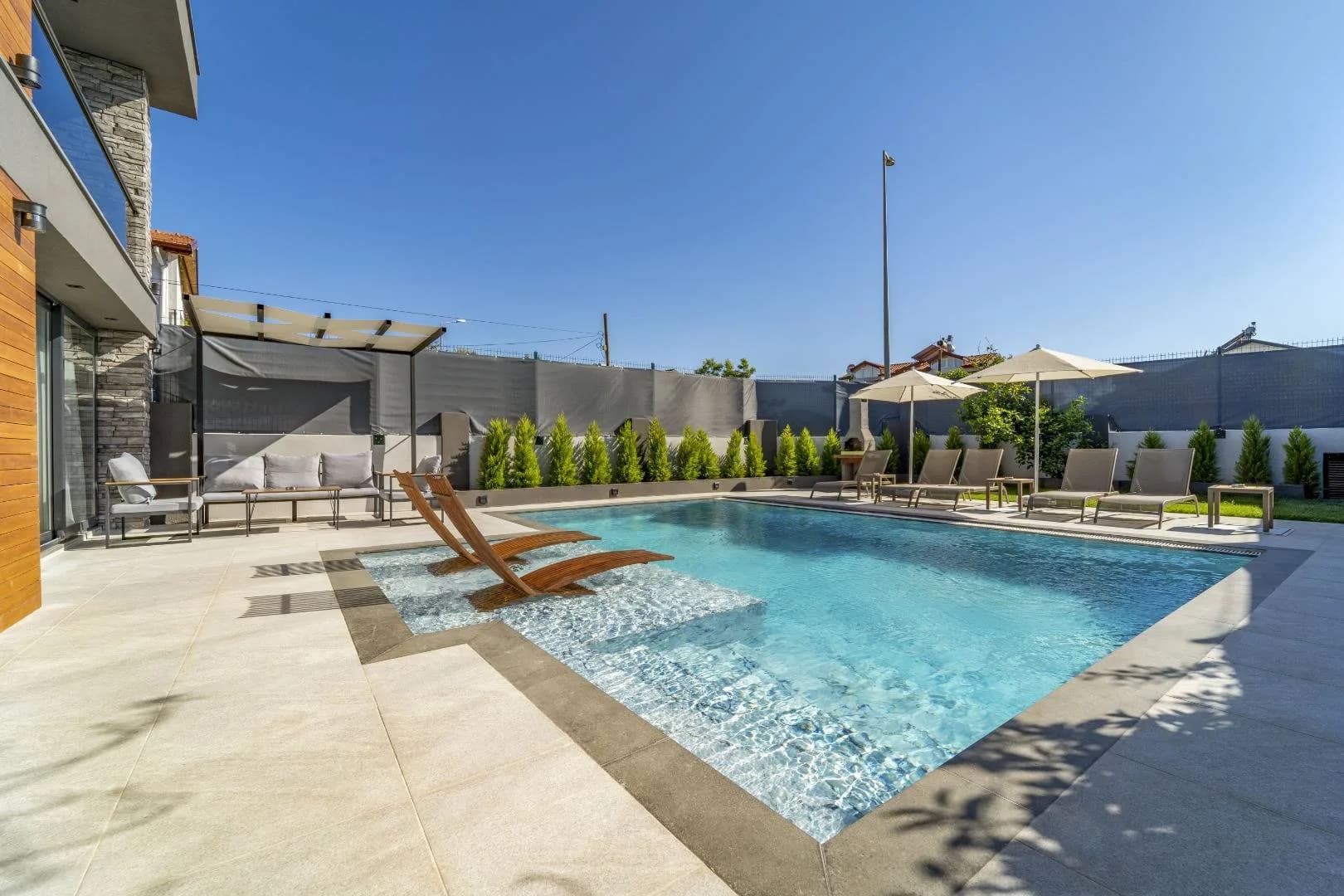 Fethiye Yeni'de Modern Tasarımlı, Özel Havuzlu, 8 Kişilik Villa görsel 3