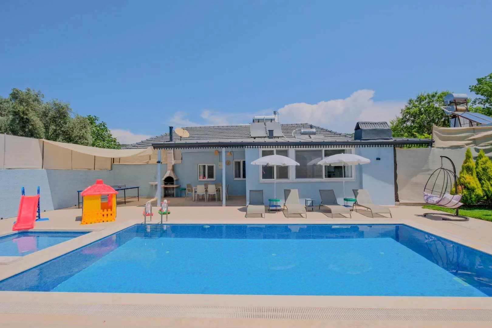 Muğla Fethiye'de Yeşillikler İçerisinde, Özel Havuzlu, Kiralık Villa görsel 2