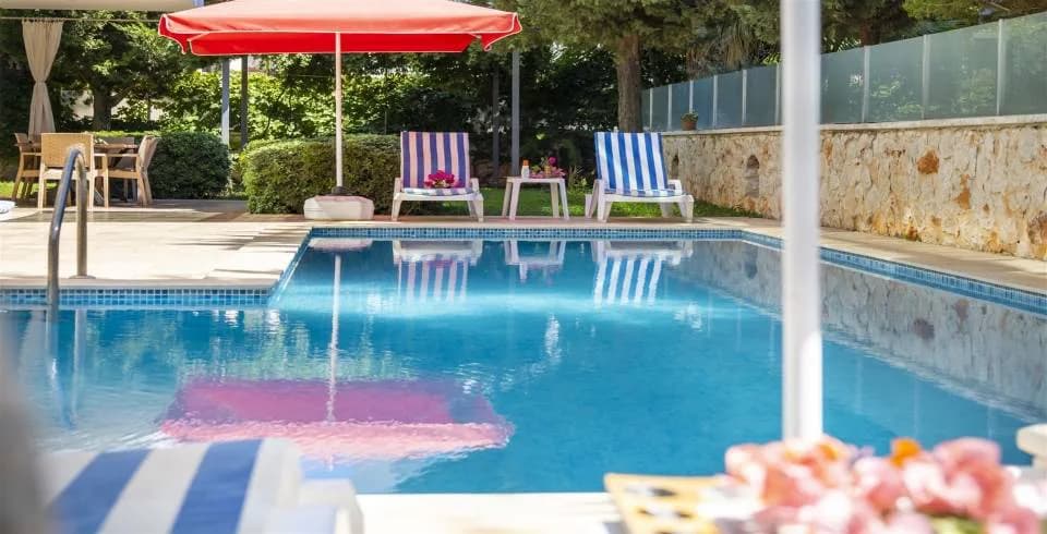 Kaş Kalkan'da Doğa Manzaralı, Özel Havuzlu, Bahçeli Villa görsel 3